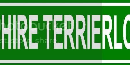 YORKSHIRE TERRIER LOVER Green 4  x 18  ALUMINUM animal novelty street sign great for indoor or outdoor long term use. Online Sale