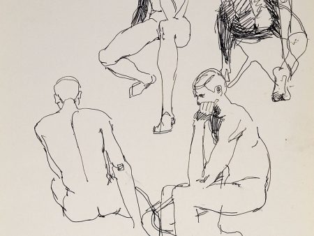 Max Jordan Male Nude Studies Drawings Cheap