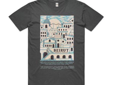 Gallipoli Grey T-Shirt w  Tour Dates Hot on Sale