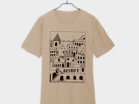 Gallipoli Natural T-Shirt For Cheap