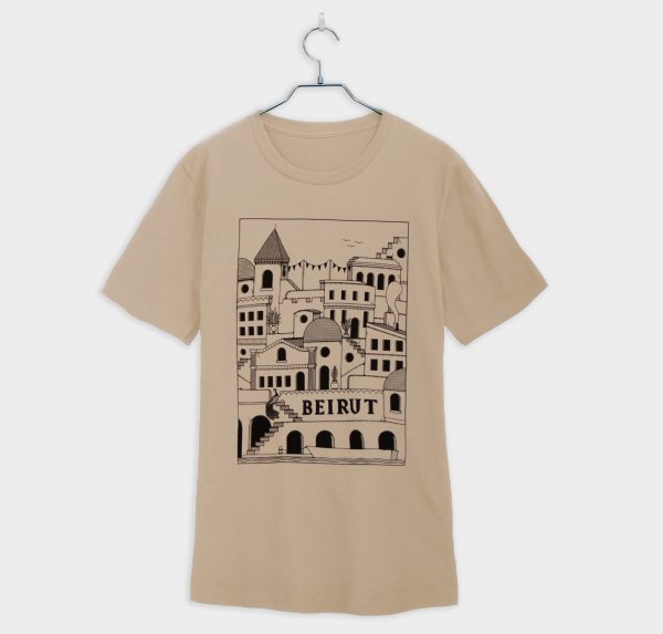 Gallipoli Natural T-Shirt For Cheap