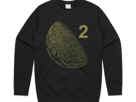 Moon 2 Metallic Gold Sweatshirt For Discount