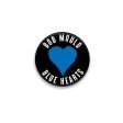 Blue Hearts Button #2 For Sale