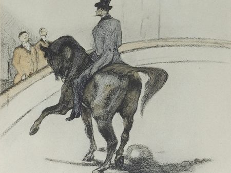 1950 s Toulouse-Lautrec Horse & Rider Online now