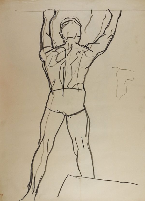 1950 s Line Drawing Male Figure Discount