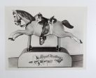 1950 s Royal Mustang Kiddie Ride Photograph Hot on Sale