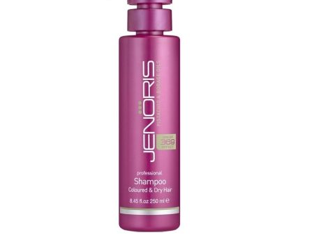 Šampūnas plaukams Jenoris Professional Shampoo Coloured & Dry Hair su pistacijų aliejumi, sausiems ir dažytiems plaukams Sale