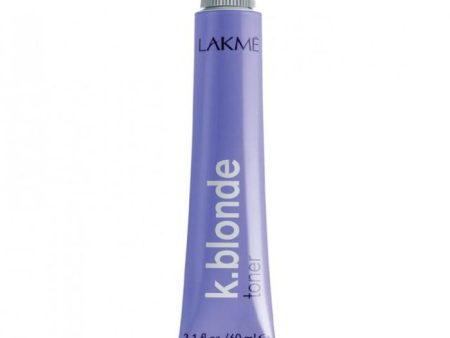 Toneris plaukų geltonumo neutralizavimui Lakme K.BLONDE Toner Pearl LAK41151, be amoniako, 60 ml, perlas Cheap