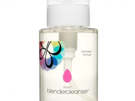 Skystas makiažo kempinėlių ir kosmetinių šepetėlių valiklis BeautyBlender Liquid Blender Cleanser, 150 ml +dovana Previa kosmetikos priemonė Hot on Sale