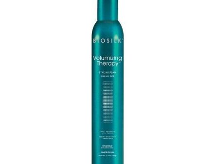 BIOSILK VOLUMIZING THERAPY vidutinės fiksacijos plaukų putos 360 g Discount