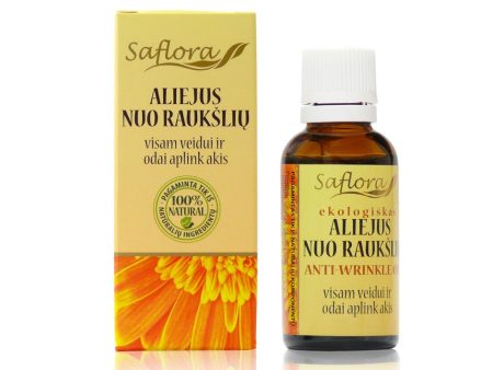 Saflora aliejus nuo raukšlių, 30 ml Online