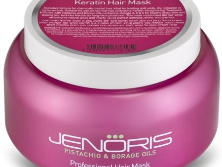 Kaukė plaukams su keratinu Jenoris Professional Hair Mask Online now