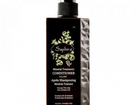 Neapsunkinantis kondicionierius plaukams Saphira Mineral Treatment Volume Conditioner SAFMTC2 250 ml +dovana Previa plaukų priemonė Hot on Sale