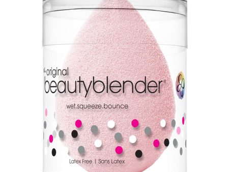 Makiažo kempinėlė BeautyBlender Bubble, rožinės spalvos +dovana Previa kosmetikos priemonė For Cheap