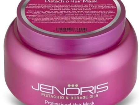 Kaukė plaukams Jenoris Professional Hair Mask su pistacijų aliejumi Supply