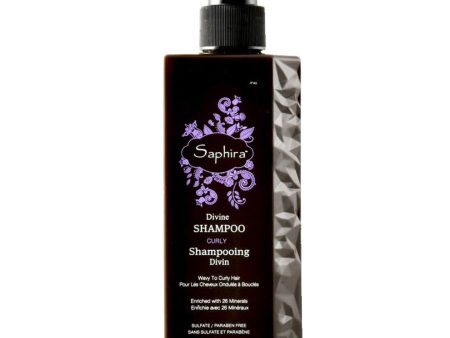 Intensyviai drėkinantis šampūnas plaukams Saphira Divine Shampoo SAFDS2, ypač sausiems, besipučiantiems, besigarbanojantiems plaukams, 250ml +dovana Online Hot Sale