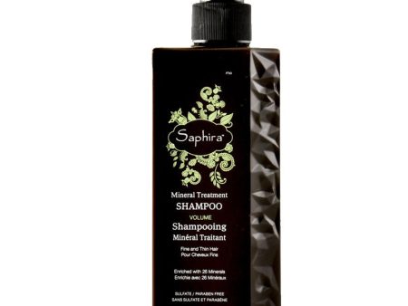 Apimties suteikiantis šampūnas plaukams Saphira Mineral Treatment Volume Shampoo SAFMTS2 250 ml +dovana Previa plaukų priemonė Online