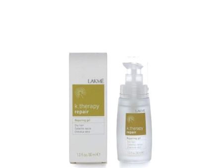 Atstatomasis gelis Lakme K.Therapy Repair Gel sausiems plaukams LAK43432, 30 ml Online Hot Sale